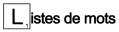 listesdemots